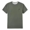Camisa de calções para atividades ao ar livre com gola redonda da Timberland, verde