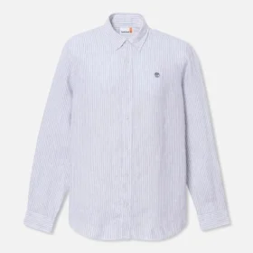 Camisas de linho Mill Brook de corte regular para homem