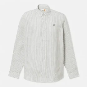 Camisas de linho Mill Brook de corte regular para homem