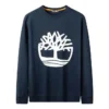 Camisas de manga comprida com logótipo da árvore “Navy”