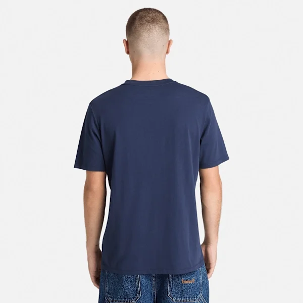 Camisas masculinas com logótipo de árvore e grafismo Lake House Camisas masculinas com logótipo de árvore e grafismo Lake House
