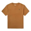 Camiseta Casual de Manga Curta com Estampa e Gola Redonda Timberland SS20