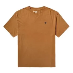 Camiseta Casual de Manga Curta com Estampa e Gola Redonda Timberland SS20 Camiseta Casual de Manga Curta com Estampa e Gola Redonda Timberland SS20