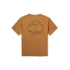 Camiseta Casual de Manga Curta com Estampa e Gola Redonda Timberland SS20