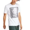 Camiseta de manga curta com gola redonda e estampado da Timberland, branca