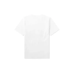 Camiseta de manga curta com gola redonda e estampado da Timberland, branca Camiseta de manga curta com gola redonda e estampado da Timberland, branca