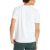 Camiseta de manga curta com gola redonda e estampado da Timberland, branca