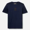 Camiseta de manga curta com logótipo sobreposto Camiseta de manga curta com logótipo sobreposto