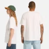 Camiseta de manga curta com logótipo sobreposto Camiseta de manga curta com logótipo sobreposto