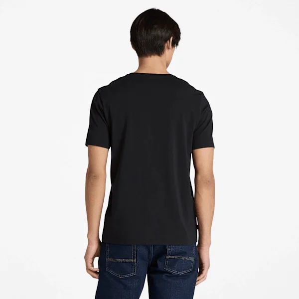 Camiseta masculina de manga curta com estampa de montanha Camiseta masculina de manga curta com estampa de montanha