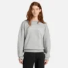 Camisola com gola redonda e logótipo sazonal Timberland® para mulher