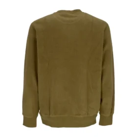 Camisola com marca bordada “Verde-oliva”