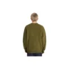 Camisola com marca bordada “Verde-oliva”