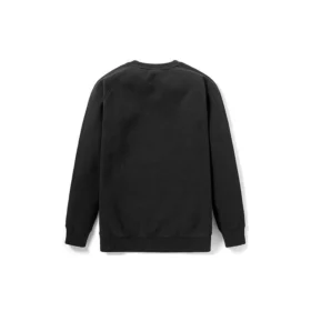 Camisola de gola redonda com logótipo bordado Timberland Preta