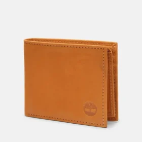 Carteira masculina Red Bank Icon Carteiras com passe em tom de Trigo