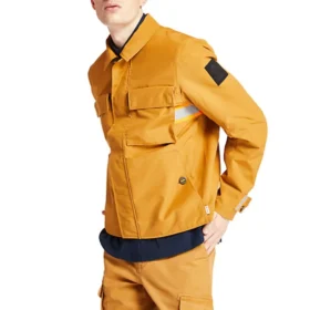 Casaco Cargo com Bolsos Timberland Amarelo