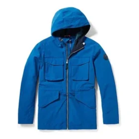 Casaco casual com capuz e vários bolsos Timberland Azul escuro