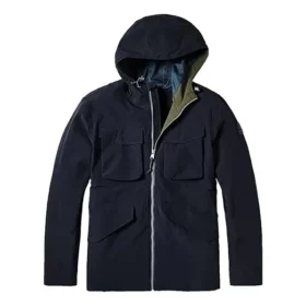 Casaco casual com capuz Timberland azul