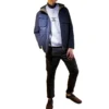 Casaco casual com capuz Timberland azul