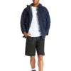 Casaco casual impermeável Timberland com vários bolsos, azul escuro