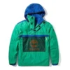 Casaco com capuz e bolsos Timberland em cores contrastantes