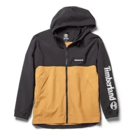 Casaco com capuz e fecho de correr Timberland Splicing