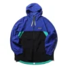 Casaco com capuz e fecho de correr Timberland Splicing Azul