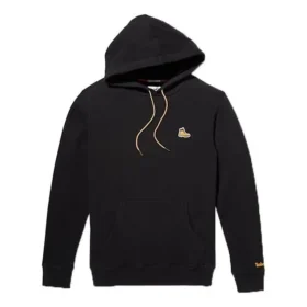 Casaco com capuz e logótipo Timberland Preto