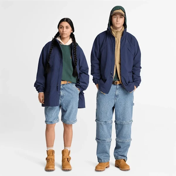 Casaco conversível com fecho de correr em nylon Timberland® X Beams Casaco conversível com fecho de correr em nylon Timberland® X Beams