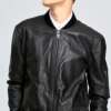 Casaco de aviador casual Timberland Preto