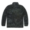 Casaco de velo com padrão camuflado “Verde Preto”