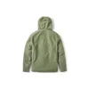 Casaco impermeável com capuz e fecho Timberland Verde