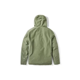 Casaco impermeável com capuz e fecho Timberland Verde