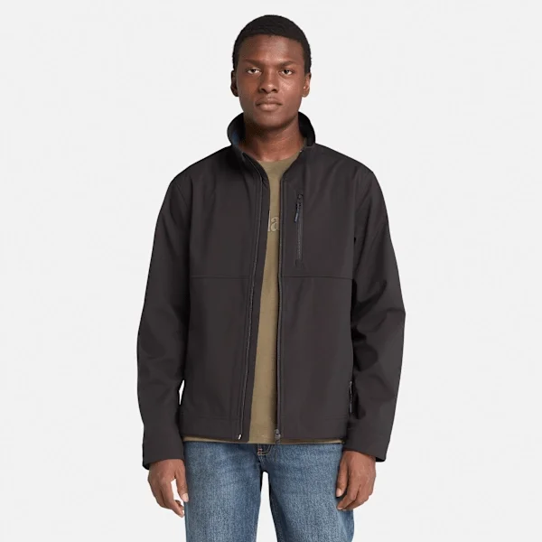 Casaco Softshell com fecho completo à prova de vento Mt. Waumbek para homem Casaco Softshell com fecho completo à prova de vento Mt. Waumbek para homem