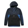 Casaco Timberland com logótipo na manga e bolso grande, azul-marinho