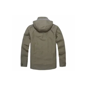 Casaco Timberland Stay Warm de cor sólida cinzento-verde