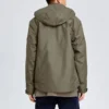 Casaco Timberland Stay Warm de cor sólida cinzento-verde