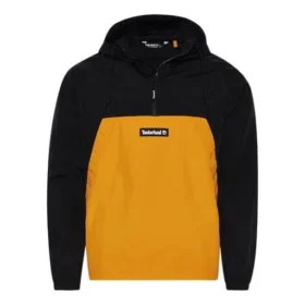 Casaco Windbreaker com capuz “Preto Cheddar”