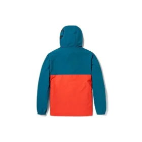Casaco Windbreaker de Puxar “Azul Laranja”