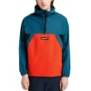 Casaco Windbreaker de Puxar “Azul Laranja”