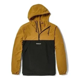 Casaco Windbreaker de Puxar “Castanho Preto”