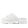 Chinelos London Vibe “Branco de grão integral”