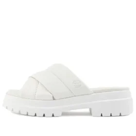 Chinelos London Vibe “Branco de grão integral”