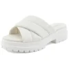 Chinelos London Vibe “Branco de grão integral”