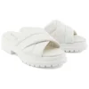 Chinelos London Vibe “Branco de grão integral”