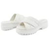 Chinelos London Vibe “Branco de grão integral”