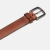Cinto clássico de ganga para homem de 38 mm