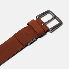Cinto de couro Brookton para homem, cortado à medida