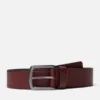 Cinto de couro Glen Oak para homem