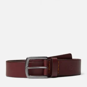 Cinto de couro Glen Oak para homem
